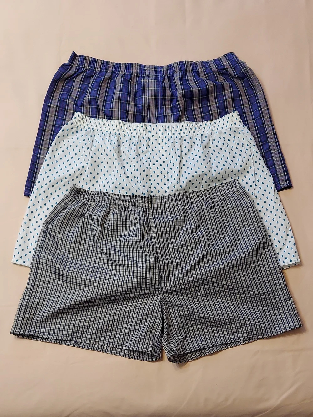 New York Jockey Club Plaid and Print Boxer Shorts Bundle
